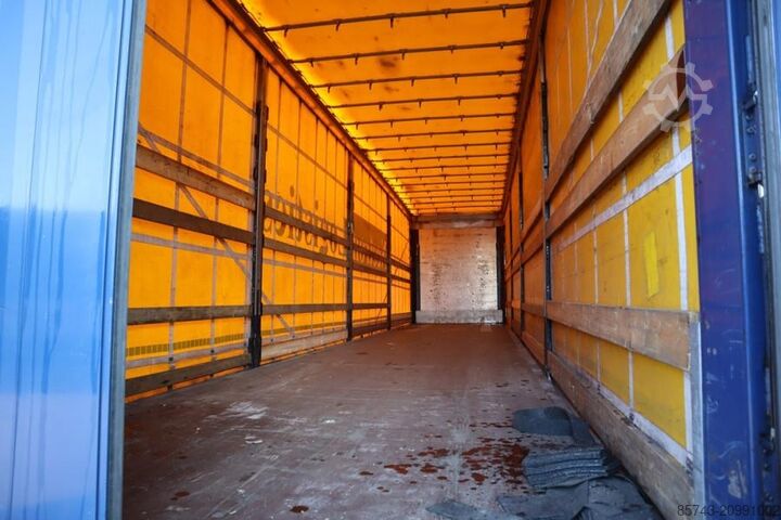 Curtain sided Schmitz Cargobull SCB3ST CoC Documents, TuV Loading Certificate, Dut