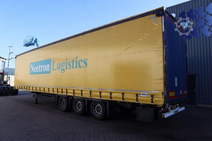 Curtain sided Schmitz Cargobull SCB3ST CoC Documents, TuV Loading Certificate, Dut