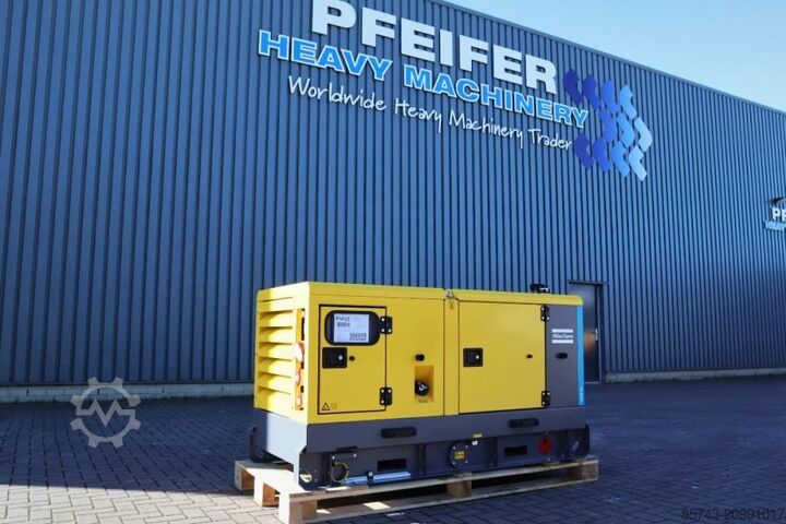 Generator set Atlas Copco QAS 40 ST3 Valid inspection, *Guarantee! Diesel, 4