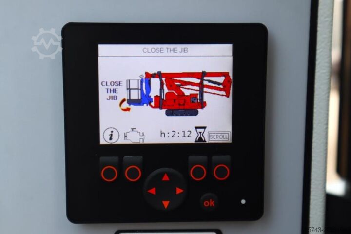 Articulated boom lift Platform Basket Spider 18.90 PRO CE Declaration, Valid inspection,