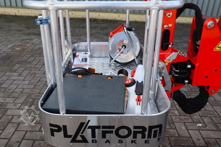 Articulated boom lift Platform Basket Spider 18.90 PRO CE Declaration, Valid inspection,