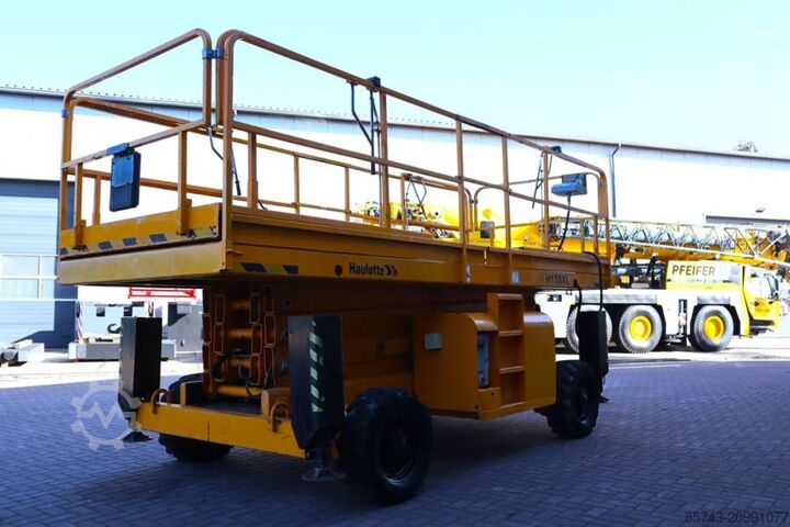 Scissor lift Haulotte H15SXL Diesel, 4x4 Drive, 15m Working Height, 500k