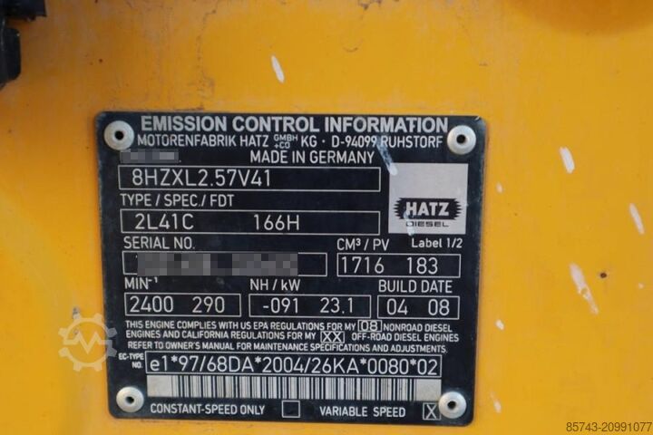 Scissor lift Haulotte H15SXL Diesel, 4x4 Drive, 15m Working Height, 500k