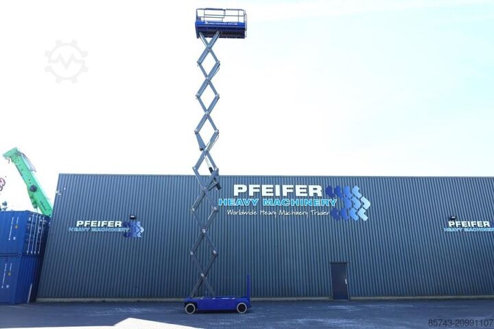 Scherenhebebühne PB Lifttechnik S171-12E Electric, 17.3m Working Height, 400kg Cap
