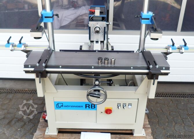 Dowel boring machine for staircase construction GÖTZINGER/ HOFFMANN Typ RBS schwenkbar TOP ZUSTAND