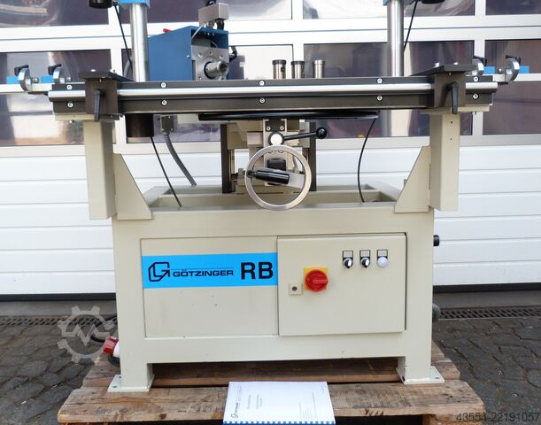 Dowel boring machine for staircase construction GÖTZINGER/ HOFFMANN Typ RBS schwenkbar TOP ZUSTAND