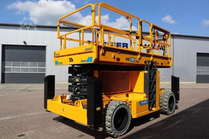 Scissor lift Haulotte HS15EPRO Valid Inspection, *Guarantee! Full Electr