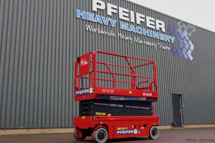 Scherenhebebühne Magni ES1012E Valid inspection, *Guarantee! Electric, 10