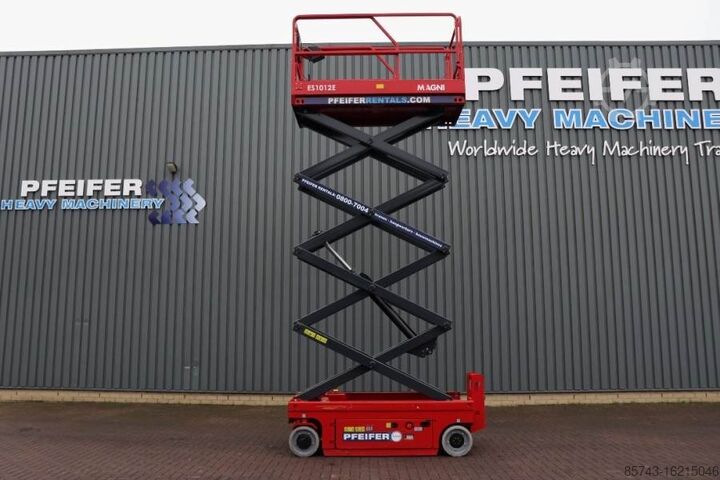 Scherenhebebühne Magni ES1012E Valid inspection, *Guarantee! Electric, 10