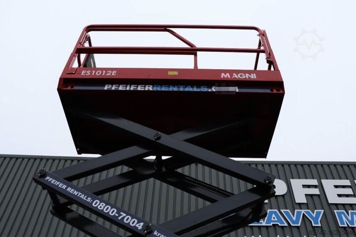Scissor lift Magni ES1012E Valid inspection, *Guarantee! Electric, 10