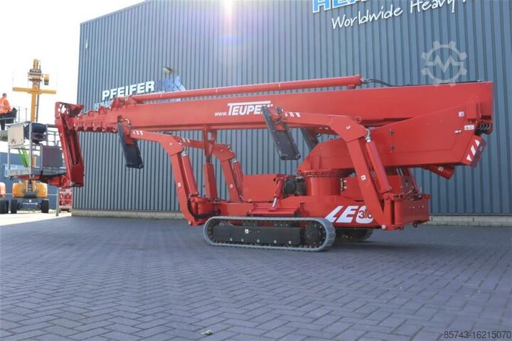 Gelenkteleskoparbeitsbühne Teupen Leo 36t Valid inspection, *Guarantee! 230 V Electr