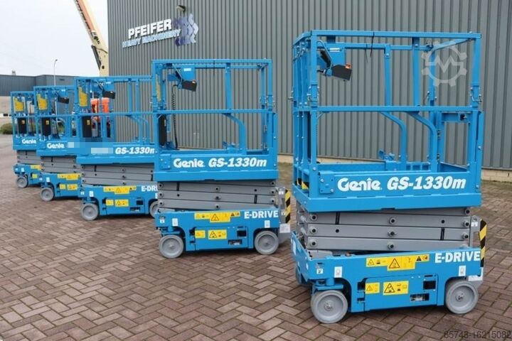 Scherenhebebühne Genie GS1330M ALL-ELECTRIC DC DRIVE, 5.9M WORKING HEIGHT