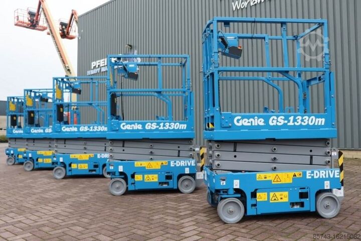 Scherenhebebühne Genie GS1330M ALL-ELECTRIC DC DRIVE, 5.9M WORKING HEIGHT