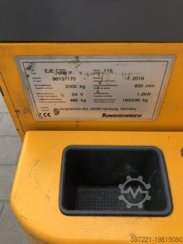Elektrische Niederhubwagen Jungheinrich EJE-C 20