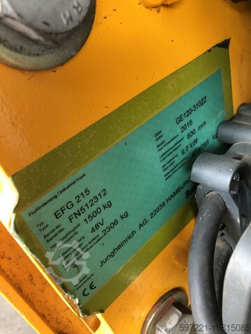 Elektrisch – 3 Räder Jungheinrich EFG 215