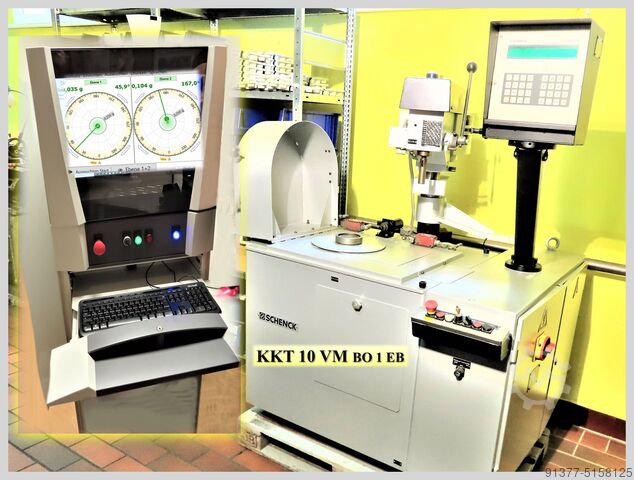 KKT 10 VM - Schenck Vertikalmaschine Auswuchtmaschine und Lohnwuchten