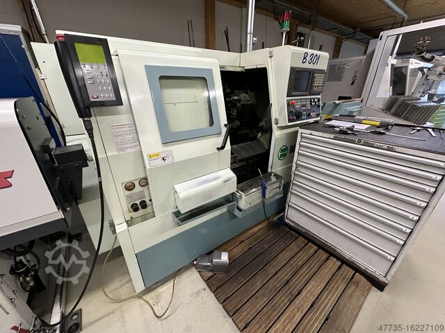 CNC-Drehmaschine mit Stangenlader BIGLIA B 301