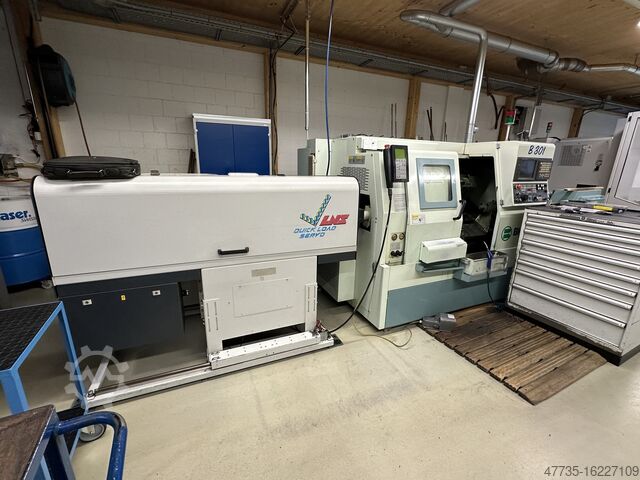 CNC-Drehmaschine mit Stangenlader BIGLIA B 301