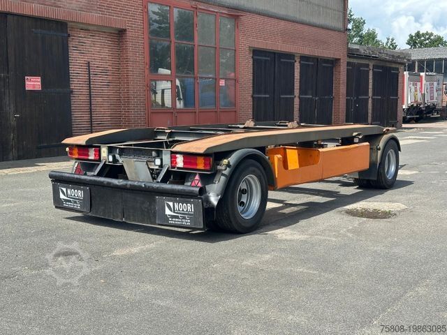 Roll off trailer Meusel MTCHLW 20 Abrollanhänger