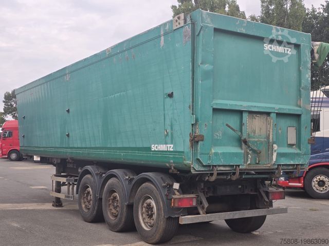 Kipper Auflieger SCHMITZ CARGOBULL SKI 24 Alu Liftachse 50m³