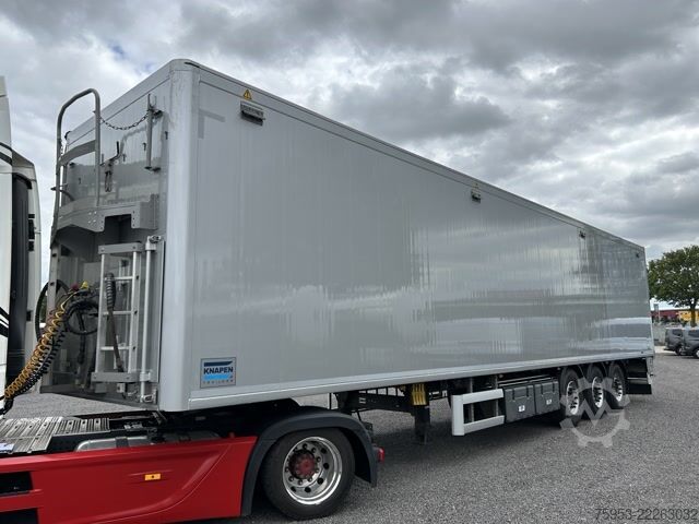 Walking floor semitrailer Knapen K100 92 m³ 10 mm Boden