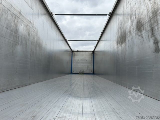 Walking floor semitrailer Knapen K100 92 m³ 10 mm Boden