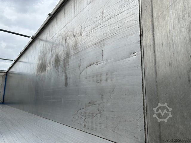 Walking floor semitrailer Knapen K100 92 m³ 10 mm Boden