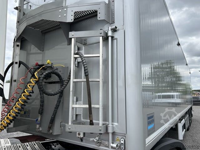 Walking floor semitrailer Knapen K100 92 m³ 10 mm Boden