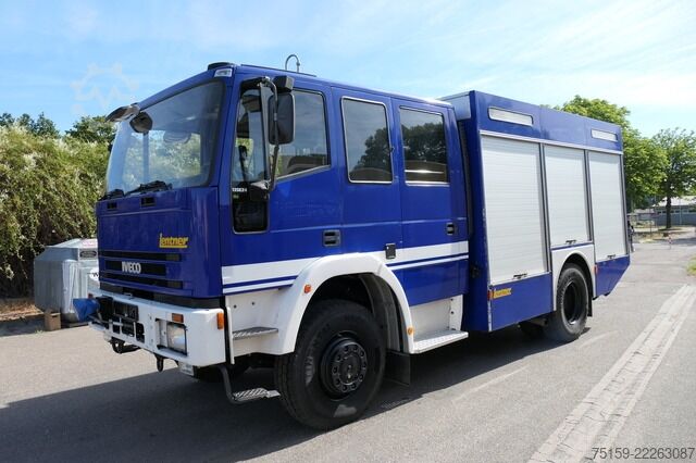 Custom body truck iveco FF 135 E 4x4 Gerätewagen DoKa