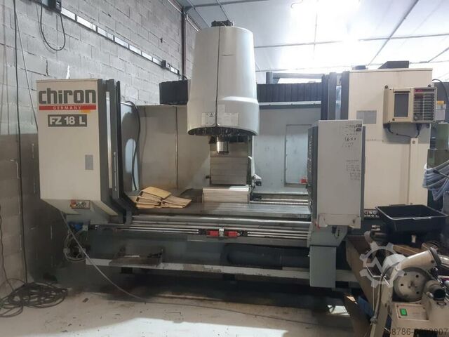 Cnc-Fräszentrum Chiron FZ18L X2000mm 4 axis nikken
