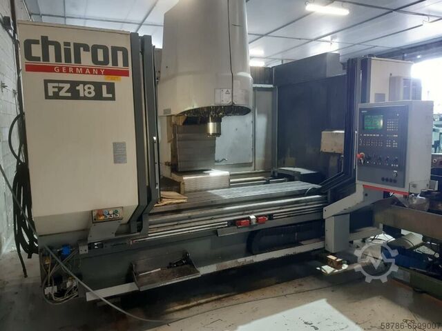 Cnc-Fräszentrum Chiron FZ18L X2000mm 4 axis nikken