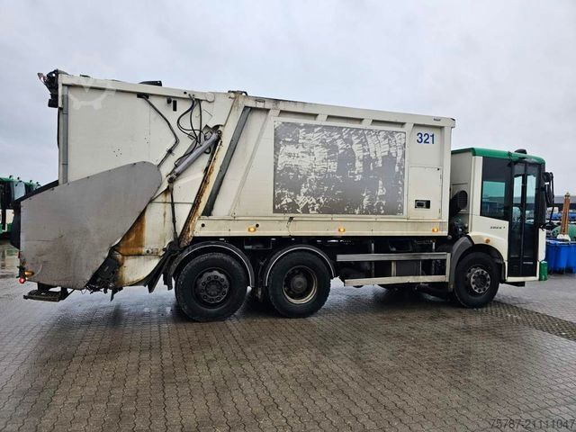 Garbage truck MERCEDES-BENZ 2629, 2 Kammern, Faun aus 2013, 22 cbm