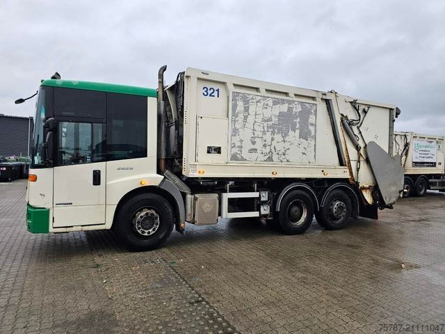 Garbage truck MERCEDES-BENZ 2629, 2 Kammern, Faun aus 2013, 22 cbm