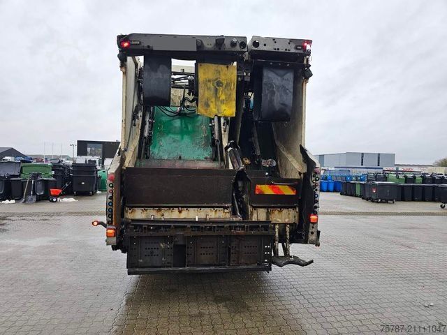 Garbage truck MERCEDES-BENZ 2629, 2 Kammern, Faun aus 2013, 22 cbm