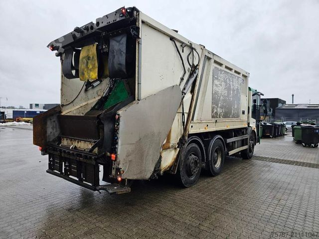 Garbage truck MERCEDES-BENZ 2629, 2 Kammern, Faun aus 2013, 22 cbm
