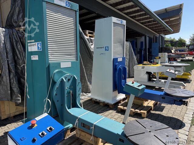 Welding turntable,Turntable,Positioner Severt 3 Axis S10.1-1HH     10000 Kg Tragkraft
