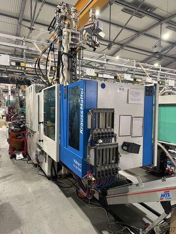 Spritzgießmaschine KraussMaffei KM 130-750-180 CXV BluePower