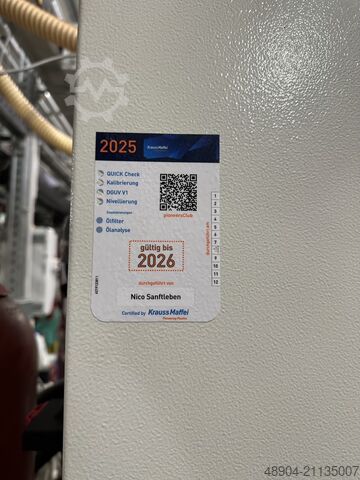 Spritzgießmaschine KraussMaffei KM 130-750-180 CXV BluePower