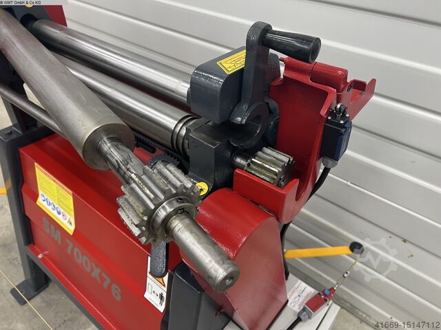 Blechbiegemaschine - 3 Walzen OSTAS SM 700 x 76