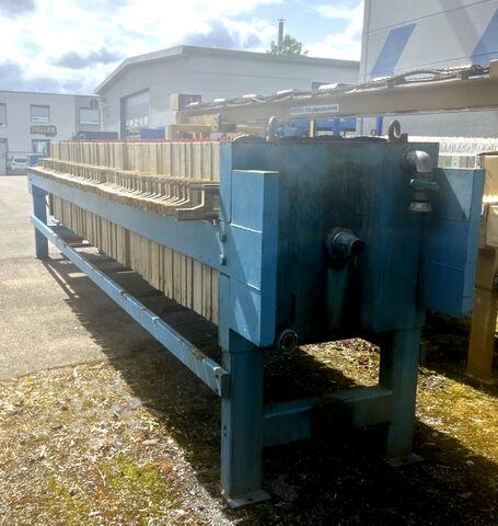 Used Industrial Filter Press Simex Sauer SPK 80