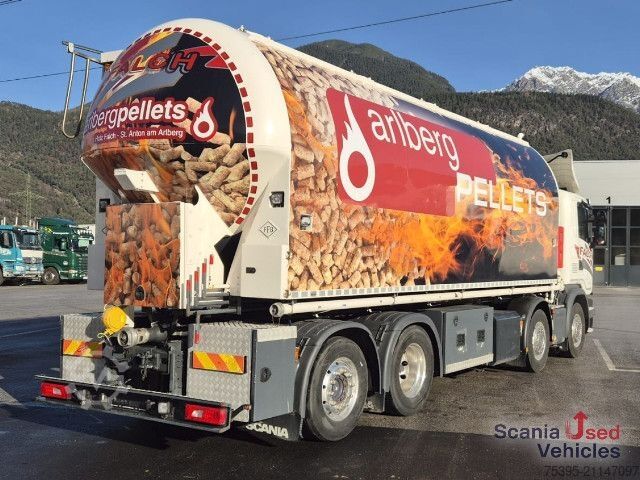 LKW mit Siloaufbau Scania G 450 LB8x2*6MNB Pelletssilo!