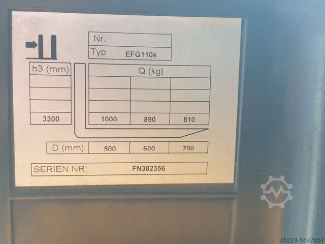 Electric Forklift Jungheinrich EFG 110k