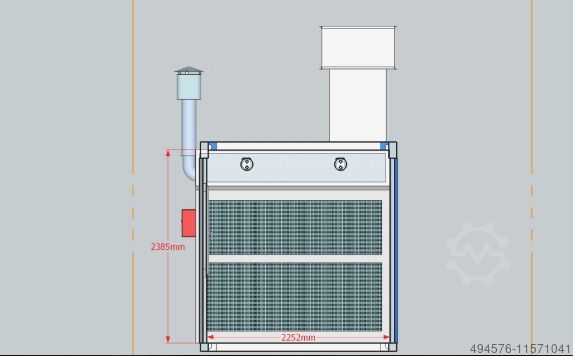 20DV container spray booth  