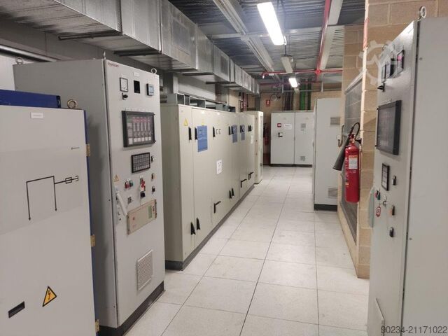 Biomassekraftwerk, 2000 kW, 6000V, 50 Hz BIOCHAMM, ATLAS COPCO, HAMWORTHY, SIEMENS, LEROY SOMER 2 MW