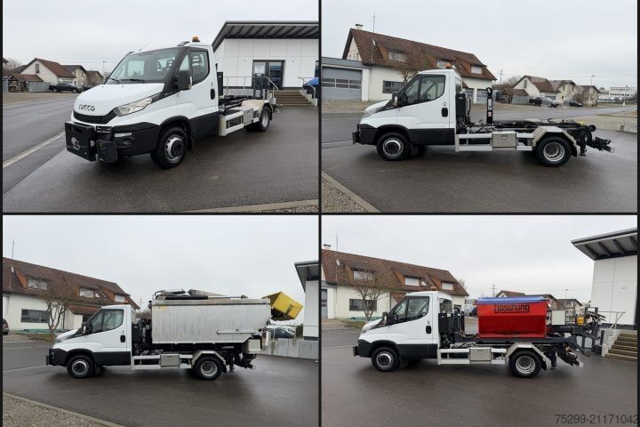 Abrollkipper Iveco 70C17H P Daily Hiab / Swiss-Vehicle