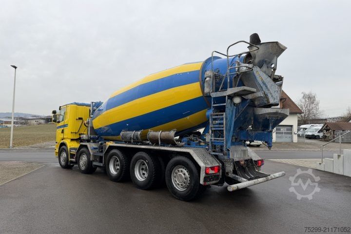 Betonmischer LKW Scania G490 LB10x4/6 HNA Liebherr 12m³ / Swiss-Vehicle
