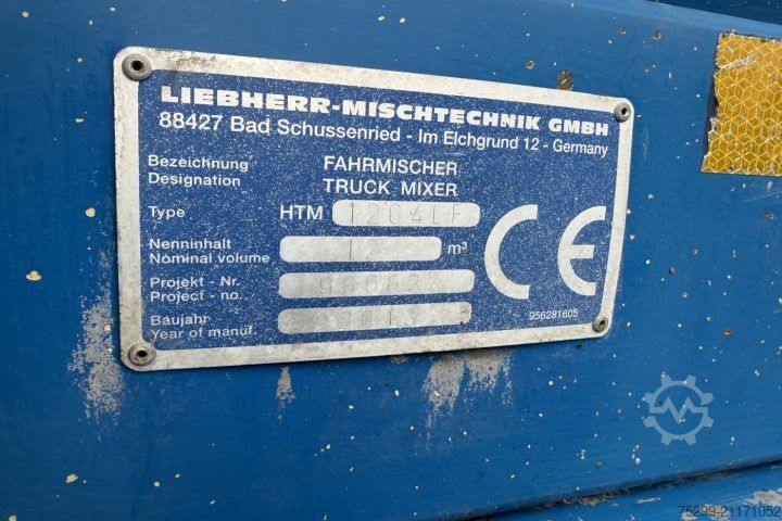 Betonmischer LKW Scania G490 LB10x4/6 HNA Liebherr 12m³ / Swiss-Vehicle