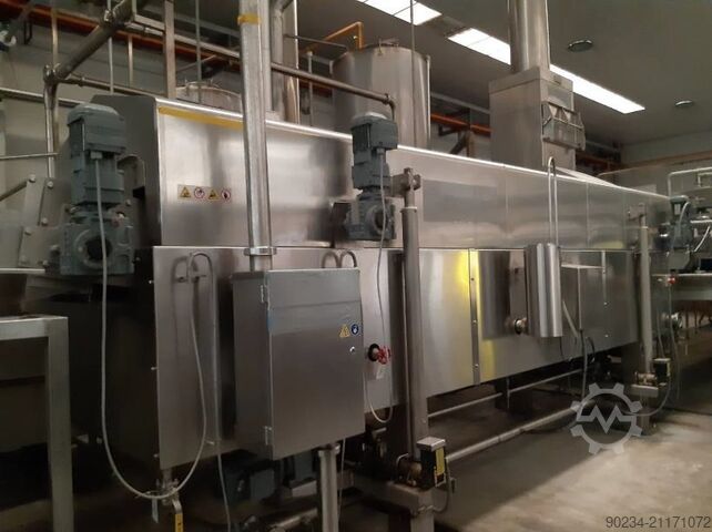 Nuss-Fritteuse von Heat & Control mit einer Kapazität von 600 kg/Stunde HEAT & CONTROL NC-3006