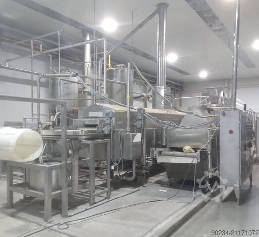 Nuss-Fritteuse von Heat & Control mit einer Kapazität von 600 kg/Stunde HEAT & CONTROL NC-3006