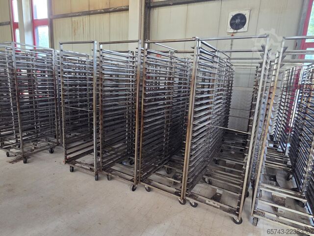 Bakery trolleys  58x78 H:190 cm